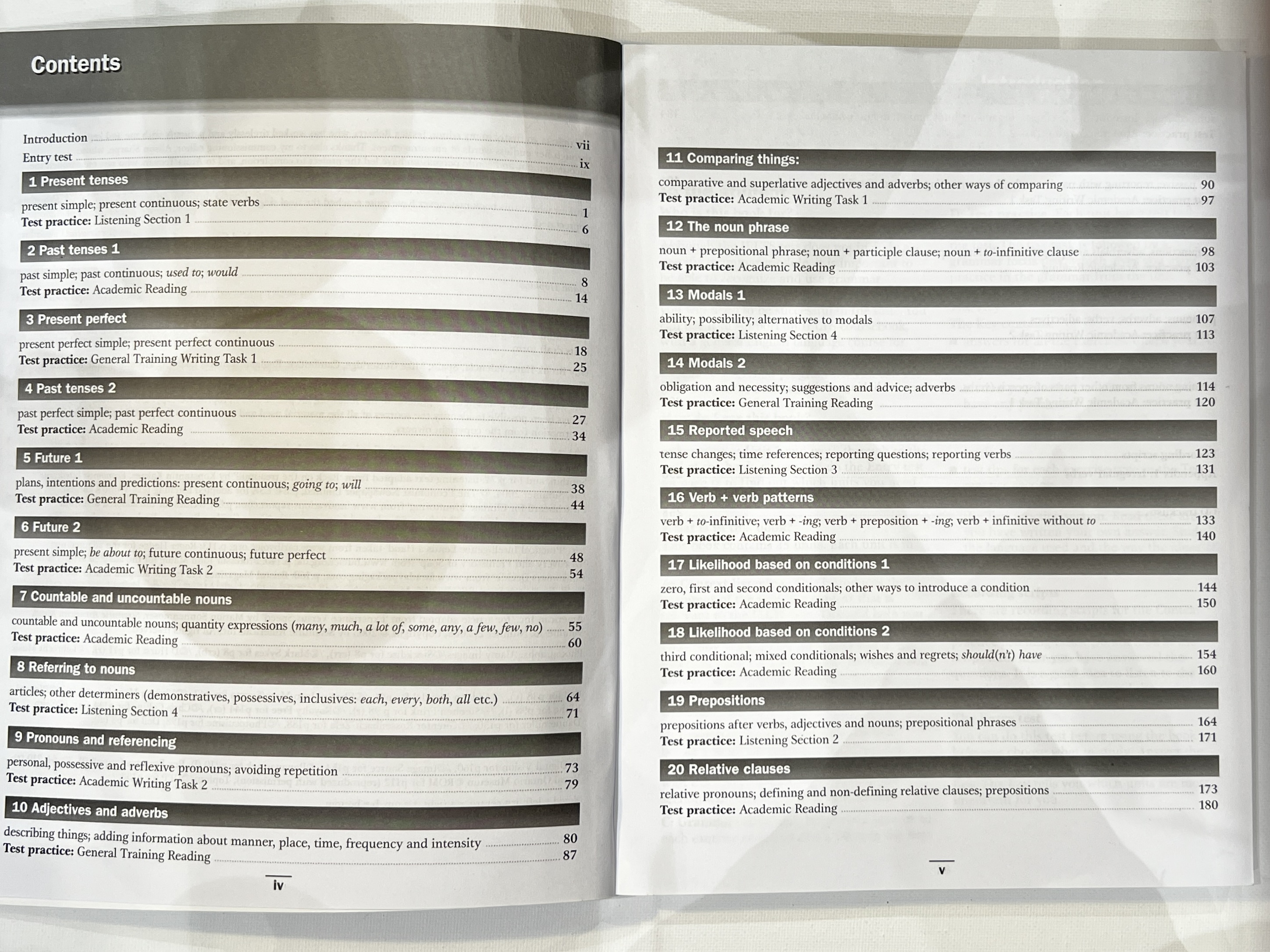 Grammar for IELTS  opened photo 1